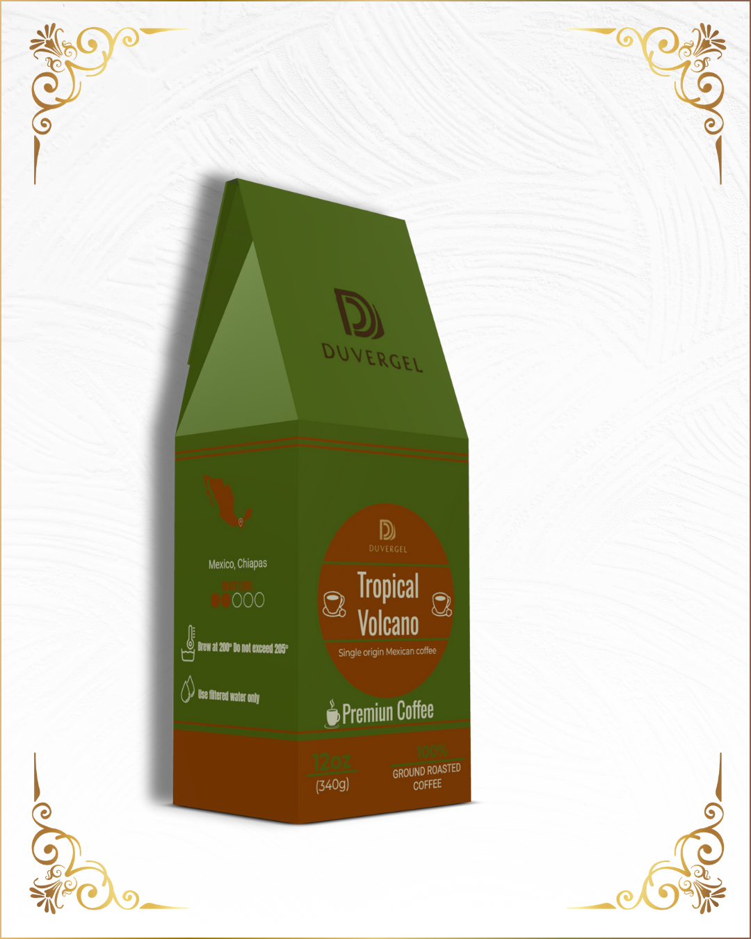 Tropical Volcano - Café Mexicano Single Origin - Molido 12 oz