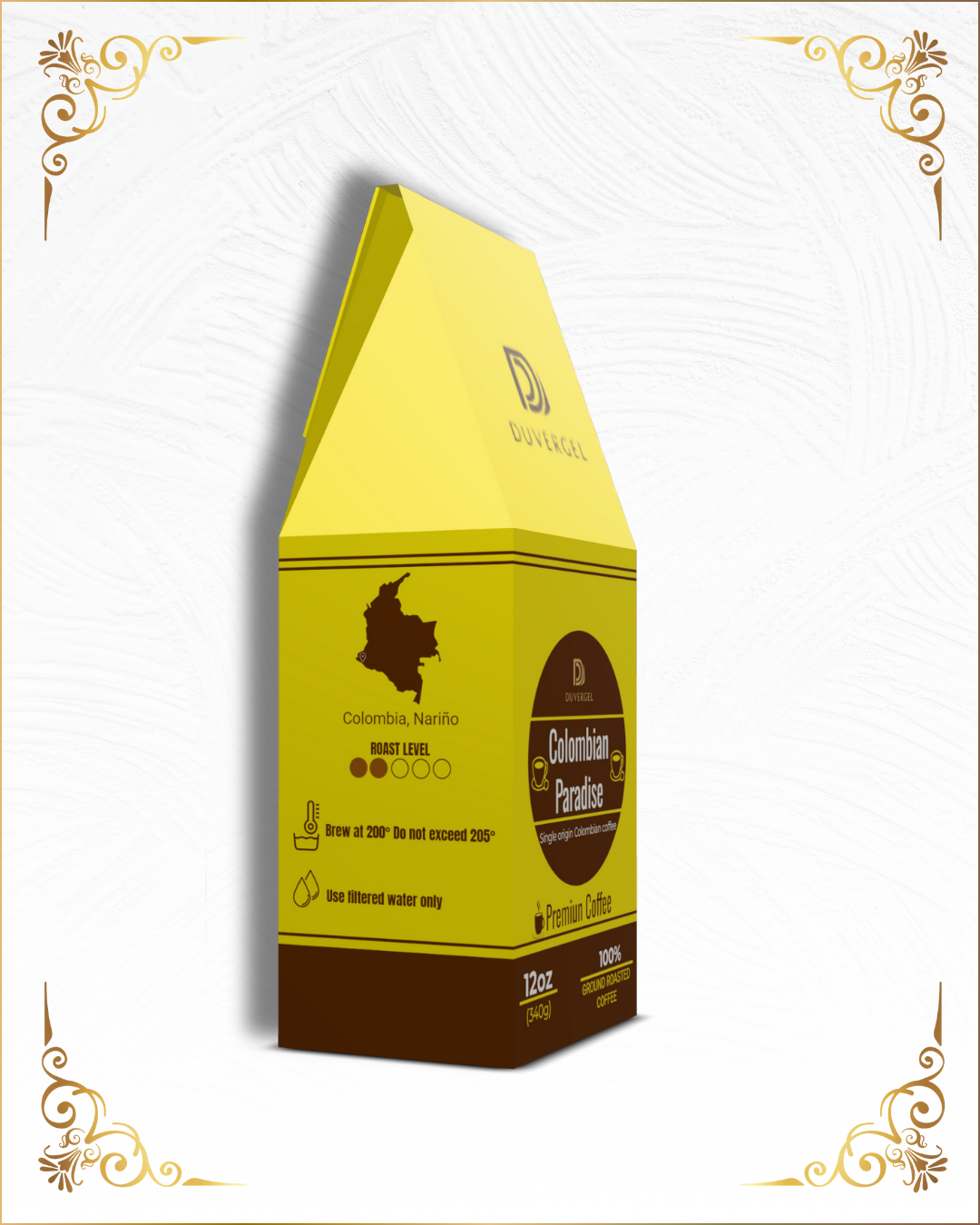 Colombian Paradise - Nariño Single Origin Coffee - Ground 12 oz