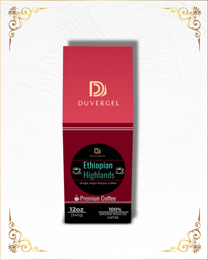 Ethiopian Highlands - Single Origin Coffee - Ground 12 oz